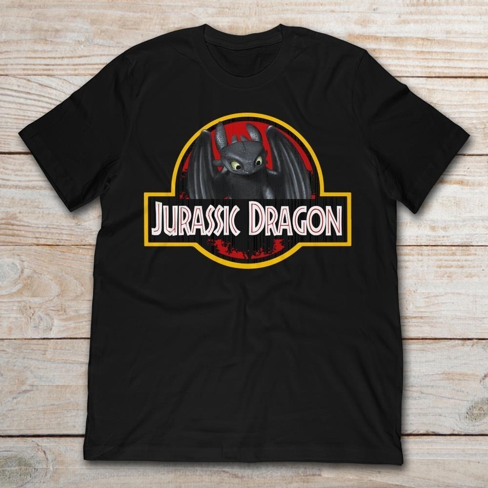 Jurassic Dragon Toothless How To Train Your Dragon T-Shirt